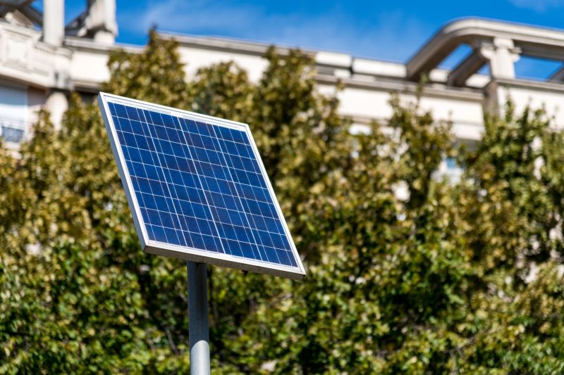 Completed Solar Panel Installation